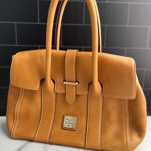 Dooney & Bourke Priscilla Bag -- Camel Dillen Leather